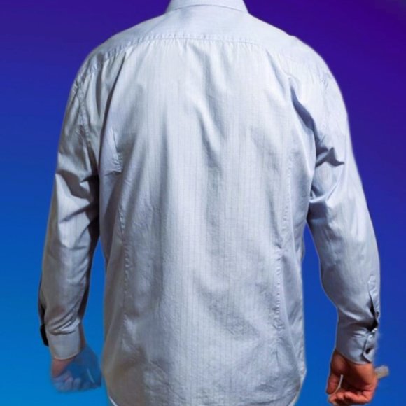 Klaus Boehler button up shirt - 17" neck - Picture 2 of 9